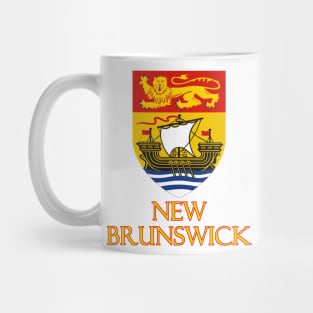 New Brunswick, Canada - Coat of Arms Design Mug